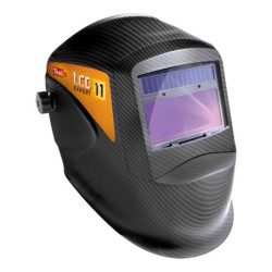 MASQUE DE SOUDAGE LCD EXPERT 11 CARBON TEINTE FIXE 11 CHAMP VISION 100X49 mm