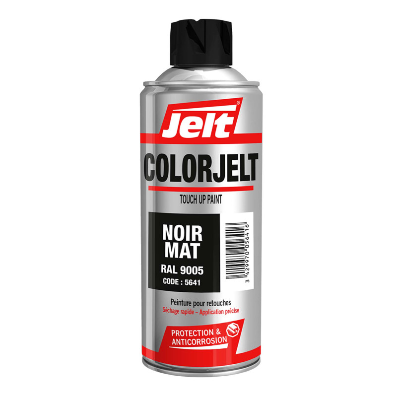 PEINTURE ACRYLIQUE NOIR MAT RAL9005 520ml COLORJELT