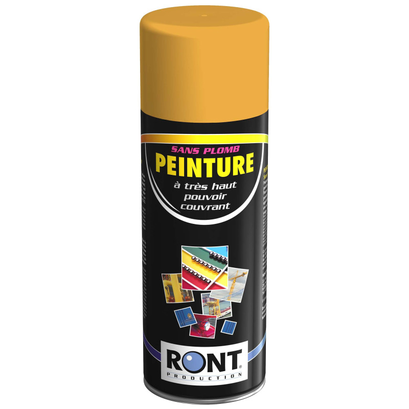 PEINTURE ACRYLIQUE JAUNE RAL1003 520ml COLORJELT