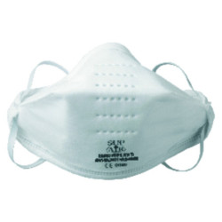 MASQUE PLIABLE FFP2 JETABLE (20) AVEC BARETTE NASALE