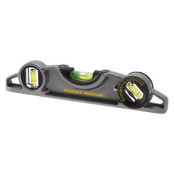 NIVEAU ALU FATMAX TORPEDO MAGNETIQUE L25cm 3 FIOLES