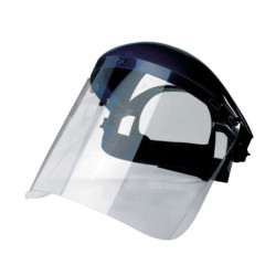 VISIERE FACIALE COMPLETE BL20 INCOLORE POLYCARBONATE 260g FACE RELEVABLE