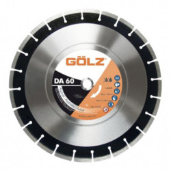 DISQUE DIAMANT DA60 ASPHALTE Ø350xAL.20mm SEGMENT 10mm  ASPHALTE/BETON FRAIS/CHAPE