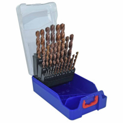 FORET METAL FURIUS (COFFRET 25pcs) DE Ø01 A 13mm PAR 1/2mm