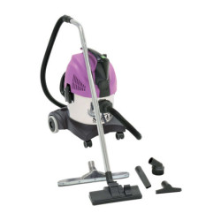 ASPIRATEUR CUVE INOX JET 15i 1450W 20L EAU /POUSSIERE DECOLMATAGE MANUEL