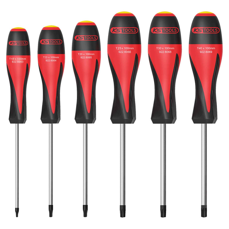 COFFRET TOURNEVIS TORX ULTIMATE (06 P) T10/T15/T20/T25/T30/T40