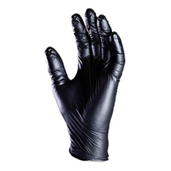GANT JETABLE EURO-ONE 5930 NITRILE NOIR (100) NON POUDRE NON STERILE