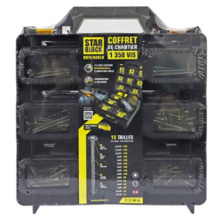 VIS AUTOPERCEUSE STARBLOCK TORX (COFFRET 1350Pcs) ZINGUE