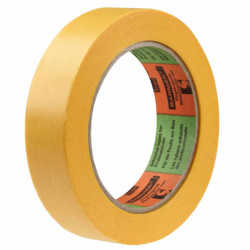 ADHESIF DE MASQUAGE JAUNE 9100WP L50mxl25mm RESITANCE JUSQU A 100° ET AU RAYON UV