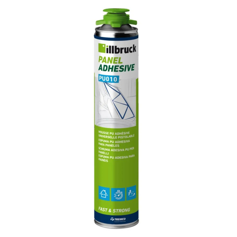 MOUSSE PU COLLE PU010 750ml UTILISATION MANUEL OU PISTOLABLE