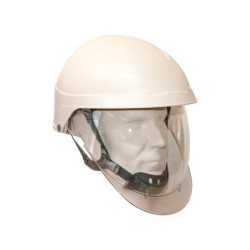 CASQUE ELECTRICIEN IDRA2 BLANC VISIERE + JUGULAIRE 4 POINTS + SAC INDIVIDUEL