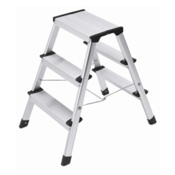 MARCHEPIED TABOURET 2x3 MARCHES H TRAVAIL 02,60m PLIE H0,68m