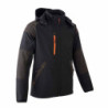 VESTE YUKI II SOFTSHELL 94%POLYESTER/6%ELASTANNE 350g/m²