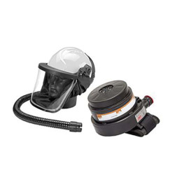 CASQUE + ECRAN JETSTREAM PROTECTION GAZ/VAPEUR FILTRE A2PSL