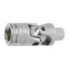 CARDAN UNIVERSEL 1/4'' 38mm CHROME +