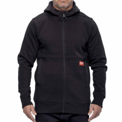 SWEAT CAPUCHE ZIPPE GRIDIRON 55%COTON/45%POLYESTER 400g/m²