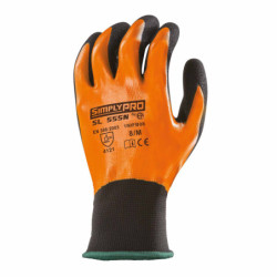 GANT DOUBLE ENDUCTION NITRILE GRAINE ORANGE