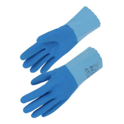 GANT LATEX BLEU ADHERISE SUPPORT COTON