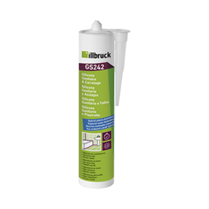 MASTIC SILICONE GS242 SANITAIRE