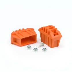 SABOT DE MARCHEPIED ORANGE L50mm (x2) POUR MARCHEPIED MP PRO