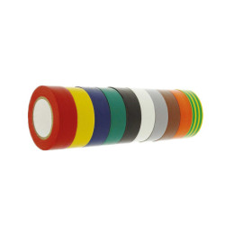 ADHESIF 2725 PVC ELEC. PANACHE L10mxl15mm (10)