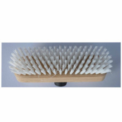 BROSSE LAVE-PONT POLYPRO 22cm MONTURE BOIS