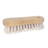 BROSSE VIOLON POLYPRO BLANC L18cm MONTURE BOIS