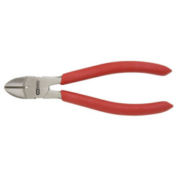 PINCE COUPANTE DIAGONALE  CAPACITE 01,6mm L165mm POIGNEE GAINEE ROUGE