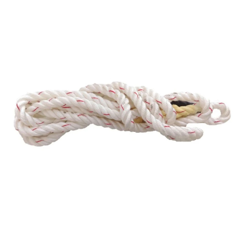 CORDAGE NYLON BLANC Ø18mm L.04m POUR BENNE BETON CORDAGE NYLON BLANC Ø18mm L.04m POUR BENNE BETON