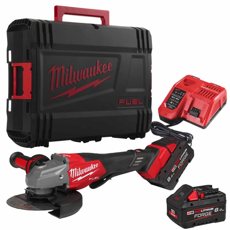 MEULEUSE ANGLE FUEL M18FHSAG125XPDB2-8 Ø125mm 18V COFFRET