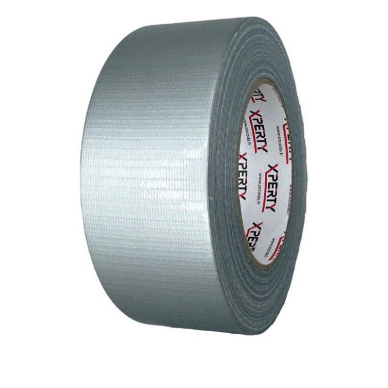 ADHESIF TOILE XPERTY GRIS L50xl48mm ADHESIF TOILE XPERTY GRIS L50xl48mm
