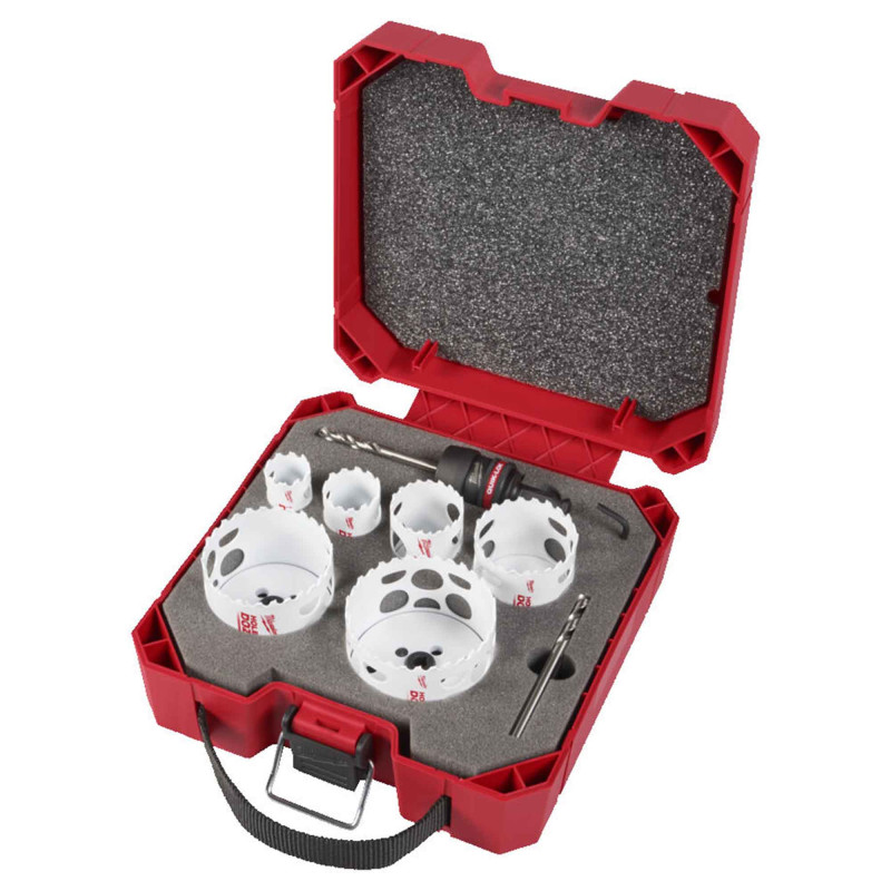 SCIE TREPAN HOLE DOZER BIMÉTAL (COFFRET 9pcs) QUIK-LOK