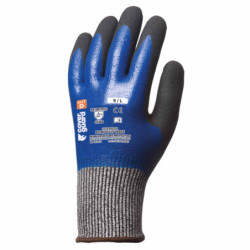 GANT EUROCUT N555 CONTRE LA COUPURE CUT D BLEU HPPE POLYAMIDE ELASTHANNE