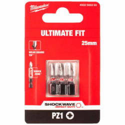 EMBOUT DE VISSAGE 1/4'' PZ (3) SHOCKWAVE