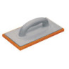 TALOCHE PP SEMELLE MOUSSE ORANGE RECTAN. L28xl14cm POIGNEE PLASTIQUE