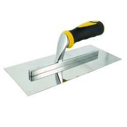PLATOIR LAME INOX TREMPE 28x12cm POIGNEE BI MATIERE