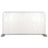 BACHE CLOTURE 140g/m² BLANCHE 1,76X3,41m
