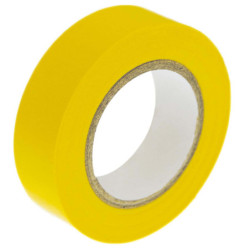 ADHESIF 2725 PVC ELECTRICIEN JAUNE L10mxl15mm (10)