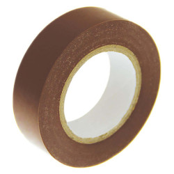 ADHESIF 2725 PVC ELECTRICIEN MARRON L10mxl15mm(10)