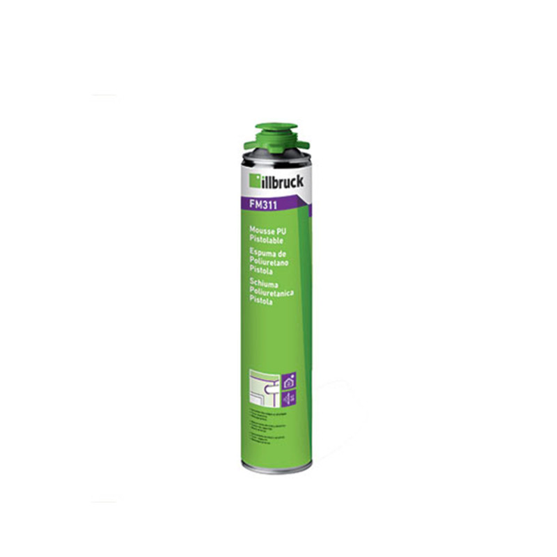 MOUSSE PU FM311 VERT 750ml UNIQUEMENT PISTOLABLE