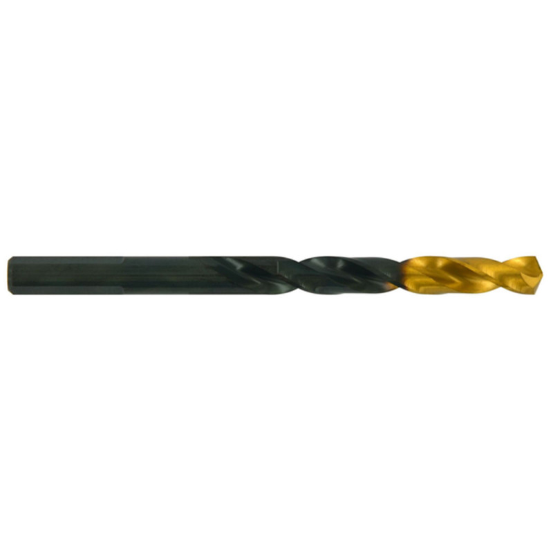 FORET METAL HSS TAILLE MEULE REVETU TiN QUEUE 3 MEPLATS SPECIAL INOX