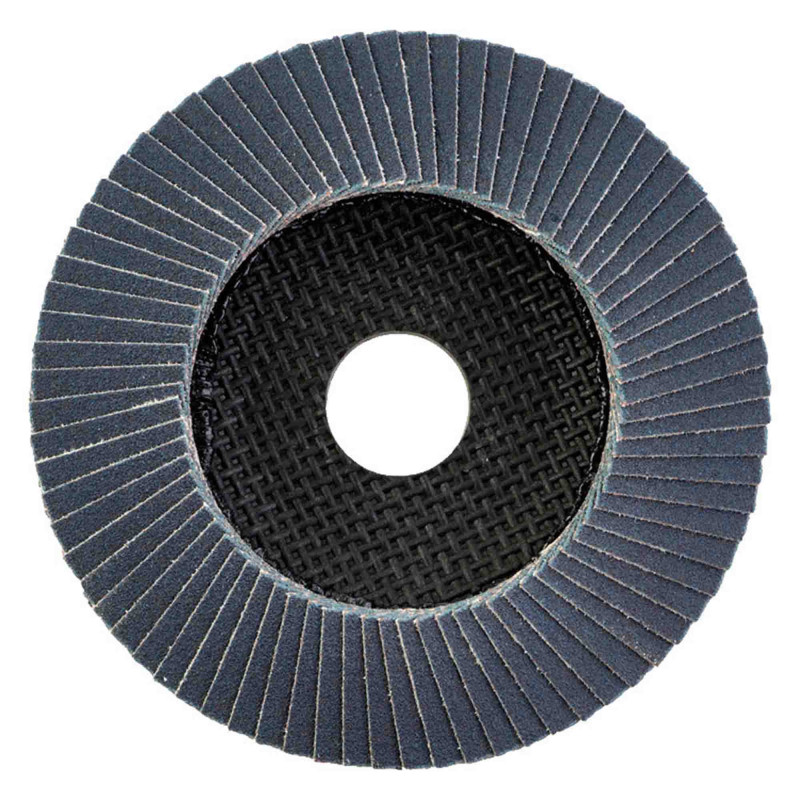 DISQUE A LAMELLES FLAP ø115mm GR.60 EN ZIRCONIUM DISQUE A LAMELLES FLAP ø115mm GR.60 EN ZIRCONIUM