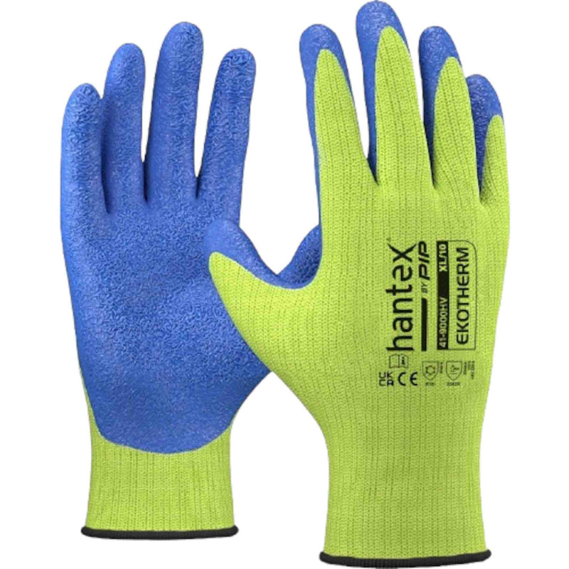GANT HANTEX ANTI FROID ENDUIT LATEX BLEU GANT HANTEX ANTI FROID ENDUIT LATEX BLEU