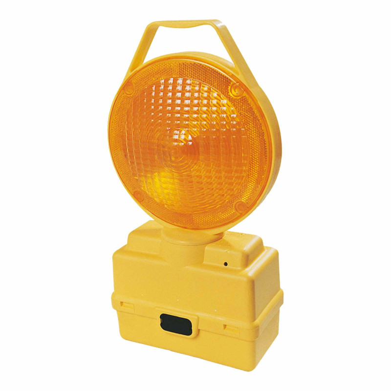 LAMPE CHANTIER CLIGNOTANTE AUTOMATIQUE SANS PILE LED