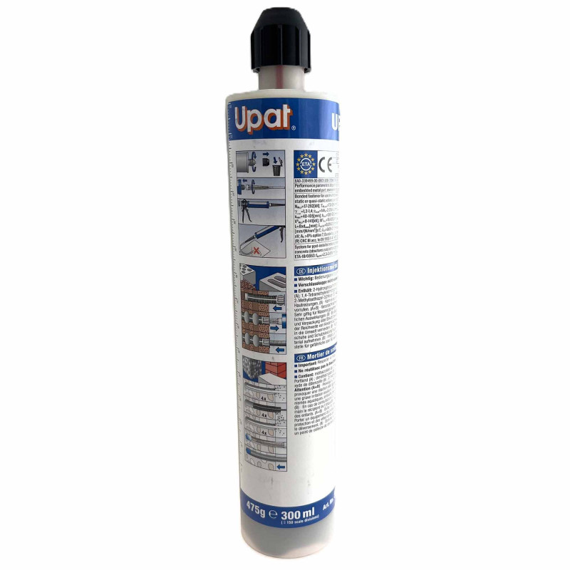 RESINE CHIMIQUE GRIS UPAT 300ml ETE OPTION 7 / AGREE FER A BETON RESINE CHIMIQUE GRIS UPAT 300ml ETE OPTION 7 / AGREE FER A BETON