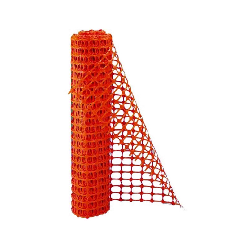 BARRIERE SIGNALISATION ORANGE 100g/m² L50xH01m