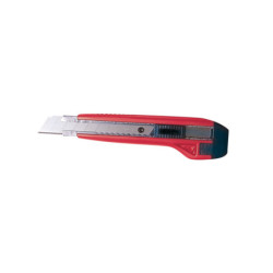 CUTTER BIMATIERE ROUGE 18mm FOURNI AVEC 1 LAME