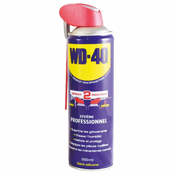 DEGRIPPANT WD40 2 POSITIONS 500ml