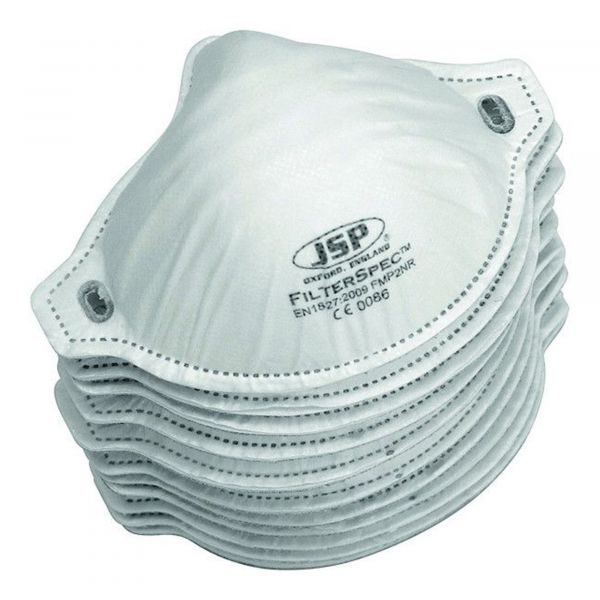 Masque respiratoire jetable avec lunette FFP2 Filterspec Pro JSP