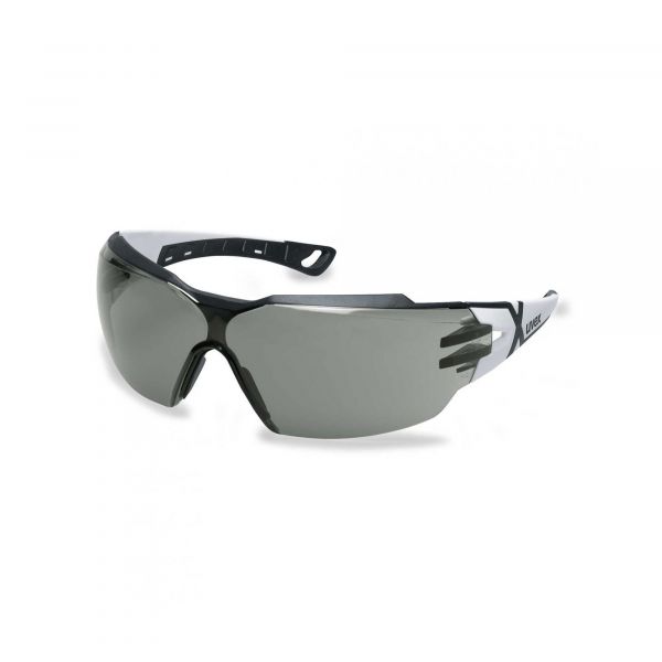 LUNETTES PHEOX CX2 FUMEES MONTURE BLANCHE ANTI-RAYURES/ANTI-BUEE